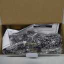 BESTTEN Keyed Entry Door Knob, Entrance Door Lock, Standard Ball, All Metal, Matte Black