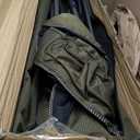 Heavy Duty Folding Chair 500LB Capacity, Oversized Camping Chairs with Cup Holder, Cooler Bag & Storage Pouch, Double-Layer Fabric, Outdoor Chairs for Sports, Lawn Chairs (2, Black Green, Oversized)