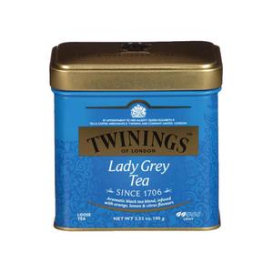 Twinings Lady Grey Loose Leaf Black Citrus Tea, 3.53oz (100g) Tins (6 Pack) (EXP 10/20/27)