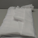 NICETOWN White Sheer Curtains 84 inches Long - Home Decoration Grommet Airy & Lightweight Elegant Window Treatments with Light Filtering for Bedroom/Living Room (2 Panels, W54 x L84)