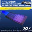 MICHELIN Truck Tailgate Protector for 2019-2026 Chevy Silverado/GMC Sierra 1500 (Only Fit Standard, Not Fit MultiPro/Drop-in Liners), All-Weather Tailgate Mat, Custom Fit, Durable TPE, Non-Slip