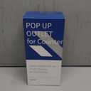 Pop up Outlet for Countertop,65W USB C Fast Charging Port,2.5-inch Hole Desktop Power Grommet,Recessed Power Strip,4 Outlets 4 USB Ports,15Amp Tamper Resistant ReceptacleETL Listed (Black)