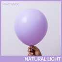 PartyWoo Lavender Balloons 127pcs Different Sizes Pack of 36 18 12 10 5 Inch Light Pastel Purple Lilac Balloon Arch Kit for Baby Shower Bachelorette Fairy Birthday Party Decorations Purple-Q10