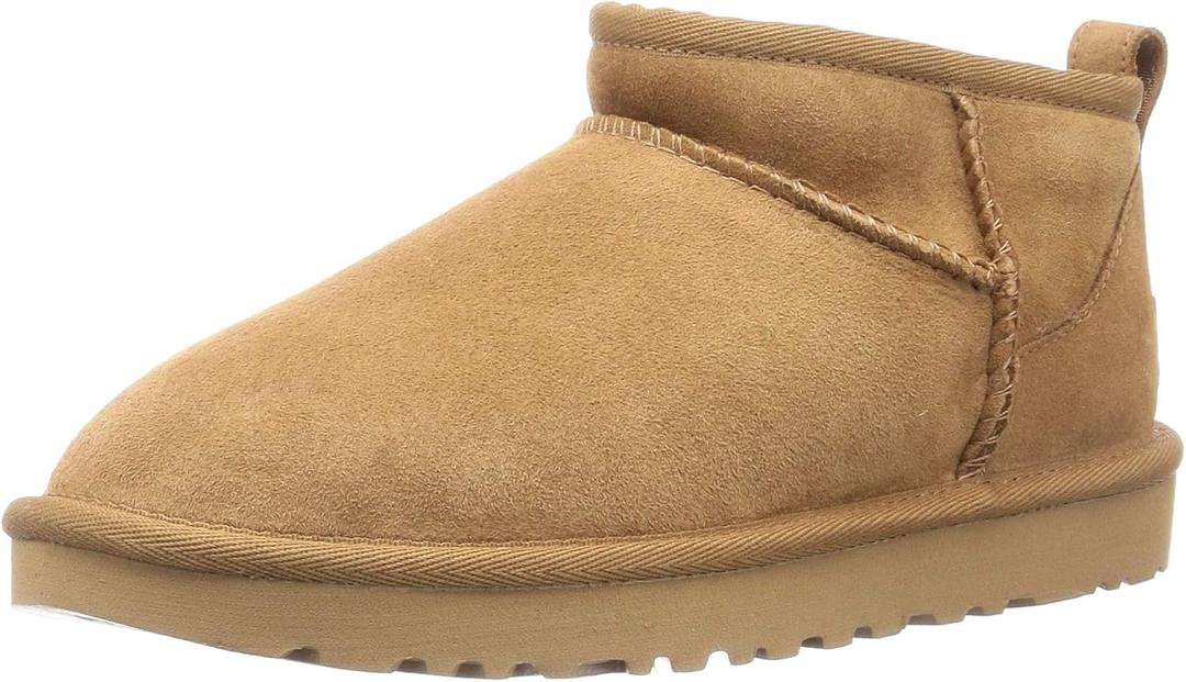 UGG Women's Classic Ultra Mini Boot (6, Chestnut)