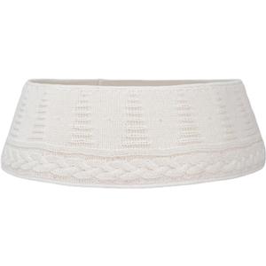 Premium White Holiday Tree Wrap Slip-Resistant Bottom Quick Assembly Sustainable Family Celebration Decor Sustainable Holiday Decoration