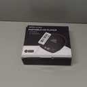 Portable CD Player with Headphones, Rechargeable Discman CD Player for Car & Home, Small CD Players Portable with 60s AntiSkip, Supports CD/MP3/WMA/TF Card/AUX, Backlit/Lock/Programmable/Timer