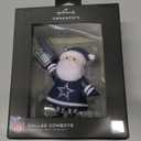 Hallmark NFL San Francisco 49ers Santa Fan Christmas Ornament, Gifts for Sports Fans