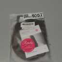 REECHO 12" Invisible Wire Hair Extensions with Thinner Softer Lace Weft Adjustable Size Removable Secure Clips in Short Straight Secret Hairpiece for Women - Light Brown