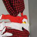 Amazon Essentials Matching Holiday Family Pajama Sets (3-6 Months, Classic Buffalo Check)