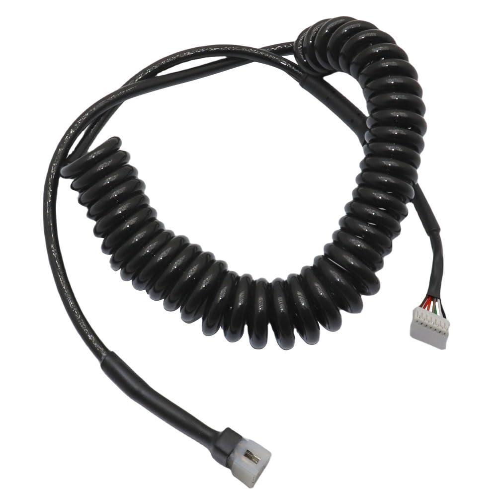 Snow Plow 6 Pin Straight Blade Handheld Controller Cord Harness Compatible with Western Fisher Cab Command Replacement 96437 56435