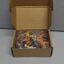 Yowlieu 14 Pcs Figures Toys Realistic Mini Dinosaurs Animal Figurines, Plastic Learning Educational Playset Animal Themed Party Supplies Cake Topper Ornaments for Easter Egg Birthday Christmas