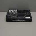 FVZ Massage Gun with Upgraded Extension Handle, 10MM Massage Gun Deep Tissue, Back Massager, Muscles/Neck/Shoulders/Waist/Legs Massager Portable for Pain Relief, Best Gifts for Women Men (Black)