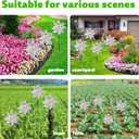 10pcs Reflective Bird Windmill, Pinwheel Prevention for Outside, Ultra Sparkly Pin Wheel to Deter Animal Devices, Keep Birds Away Wind Spinner for Outdoor Garden Yard Patio Lawn Decor