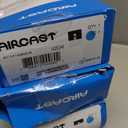 3 x DJO 02DR AIRCAST Sport-Stirrup Ankle Brace, Right, Universal, 9" Length (White)