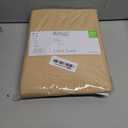 ROYALE LINENS 300 Thread Count 100% Cotton Fitted Sheet Twin - Bottom Sheet - Fitted Sheets - Elastic Sheets (Twin, Yellow)