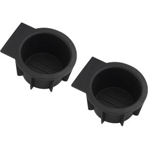 TQPONLY Cup Holder Insert, Fit 04-08 Ford F150 with Flow Through Console/04-14 F150 without Flow Through Console/Ford Expedition Lincoln Navigator Mark LT Replaces 2L1Z-7813562-AAA Front Center Console