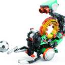 Teach Tech Mech 5, Mechanical Coding Robot, Coding Wheel Makes Robot Throw, Lift, kick, Draw and More, Ages 10 and Older