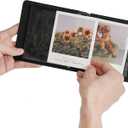 Small Polaroid Photo Album Book For Polaroid Now, i-Type, 600, and SX-70 Instant Photos, Holds 32 Pockets Fujifilm Instax Wide 400/300 Square Picture Film. (Modern Floral, 2 Pack)