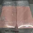 Ocmoiy Pink Charcuterie Boxes with Clear Lids 4x4 Inch, 100 Pack Square Kraft Bakery Cake Slice Boxes with Window, Dessert To Go Containers (100)