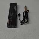 Travel Dual Voltage Curling Iron for Europe,Portable Curling Irons for Short Hair,1 Inch Ceramic Hair Curlers with Digital Display