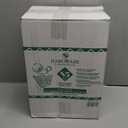 [85 SET]Harvest Pack 16 oz Disposable Coffee Cups, Insulated Ripple Double-Walled Paper Cups with Lids, Brown Geometric, Drinking Cups for Tea Hot Chocolate Drinks To go coffee cups