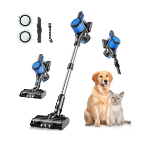 Cordless Vacuum Cleaner for Home, 8-in-1 Lightweight Stick Vacuum with 45Mins Runtime, Powerful Suction, Anti-Tangle, Rechargeable Cordless Vacuum for Hardwood Floor Carpet Pet Hair, N502