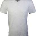 Gildan Men's V-Neck T-Shirts, Multipack, Style G1103 (L)