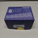 Clipper Guards for Wahl 10 12 14 16 18 20 Hair Clipper Guards 6pcs Extra Long Clipper Guard Attachments 2.5 Inch Clipper Guides Multiple Sizes Universal 2.5", 2.25", 2", 1.75", 1.5", 1.25" (Black)