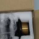 Black Bathtub Drain Tip Toe Tub Conversion Kit Assembly,Wellup Tub Drain Trim Kit with Two Hole Overflow Faceplate,Matte Black