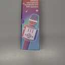 Amazmic Kids Karaoke Microphone Machine Toys for Girls Bluetooth Microphone with LED Light, Christmas Birthday Gift for Girls Boys 3 4 5 6 7 8 9 10 11 12 Year Old Kids Toys(Blue)