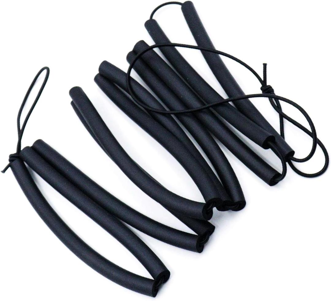 High Jump Bungee Cord Crossbar Training Equipment Elastic Bungee Crossbar Foam Cord Track and High Jumping Training Equipment for Athletes Beginner Field Track Cord Starting Accessories