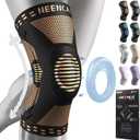 NEENCA Professional Knee Brace for Pain Relief, Medical Knee Support with Patella Pad & Side Stabilizers, Compression Knee Sleeve for Meniscus Tear, ACL, Joint Pain, Runner, Workout - FSA/HSA APPROVED (Large)