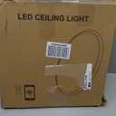 14.2inch Flush Mount LED Ceiling Light with Nightlight, 28W 2800LM Remote Control Lights 3000K~6500K Dimmable Ceiling Lights for Bedroom, Dining Room, Kitchen (14.2 in-1p, Planetary Ring Night Light)