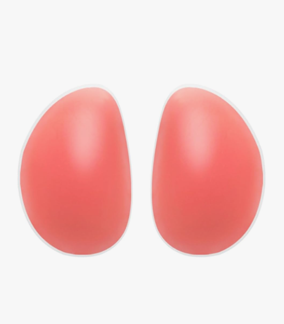 1 Pair Silicone Butt Lift Pads,Women Fake Buttocks Enhancers Inserts Removable Padding for Padded