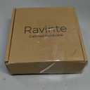 Ravinte 10 Pack 4 Inch Kitchen Square Cabinet Handles Matte Black Pulls Black Drawer Pulls Kitchen Cabinet Hardware for Cupboard Drawer Handles