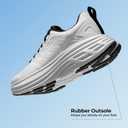 NORTIV 8 Women's Walking Shoes Cushion Running Tennis Shoes ActiveFloat Non-Slip Comfortable Breathable Workout Gym Sports Athletic Fashion Sneakers (10 Wide, White)