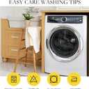 NICETOWN Door Curtains 100% Blackout - Self Stick Tie Up Shades Thermal Insulated Linen Door Window Light Block Sidelight Curtains for Bedroom, W26 x L72 inches, 1 Panel, Black