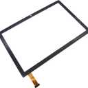 Touch Screen Panel Digitizer (Without LCD Display) Replacement Compatible with Dragon Touch Notepad 102 10.1 inch (Black)