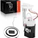 A-Premium Electric Fuel Pump with Sending Unit Compatible with BMW X5 2010-2018, X6 2008-2019, 3.0L 4.4L, With 4 and 2 Pins