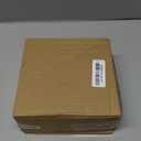 Sumnacon Cocktail-Sized Napkin Holder Square Glass Napkin Holder Table Gold Stylish Cocktail Napkin Holders for Kitchen Dining Table Counter,Decorative Napkin Basket for Picnic Wedding Party (5.7 x 5.7 Inch/Cocktail)