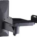 VideoSecu Side Clamping Bookshelf Speaker Wall Mount - Sturdy Steel Gripping Bracket (one Pair) 3LH