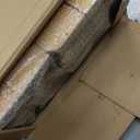 Kids Wooden Outdoor Sandbox w/Canopy, 2 Foldable Bench Seats, Retractable Roof Sand Protection Liner 47x47-Inch