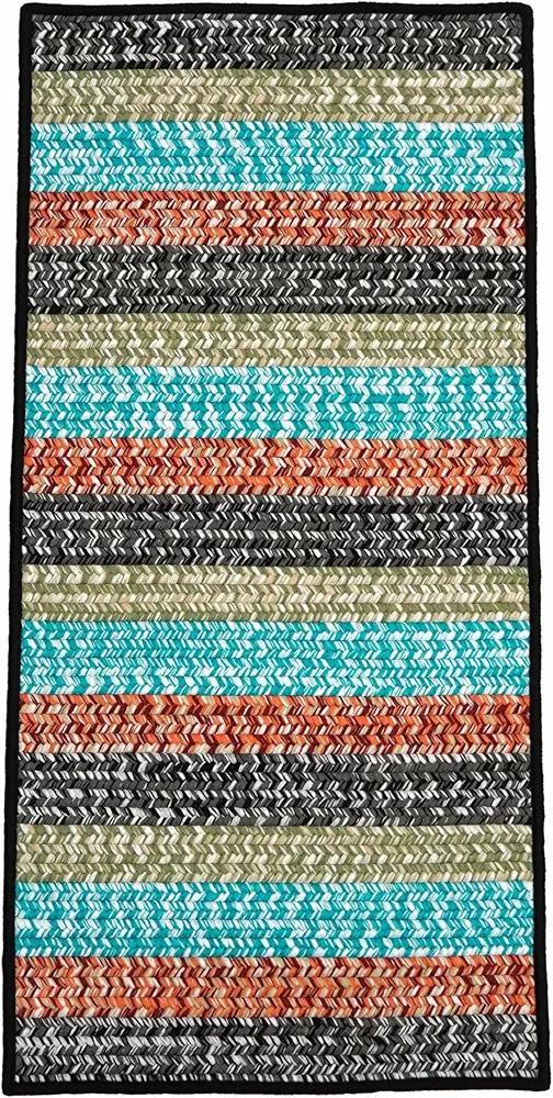 Colonial Mills Emma Tweed Stripe Runner - Earth Vibes 30" x6'