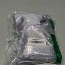 HOMBYS Satin Bed Wedge Pillow Cover Silky & Smooth Wedge Pillowcase 1 Pack 24x24x8, Soft & Breathable, Removable & Machine Washable-Zipper Design (Pillow Not Include), (Light Grey, 24"x24"x8") (25"x25"x8")