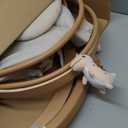 Baby Swings for Infants, Monamii Baby Swing, Infant Swing with 5 Speeds, 10 Lullabies, Electric Swing for Baby, Indoor & Outdoor Use (Beige)