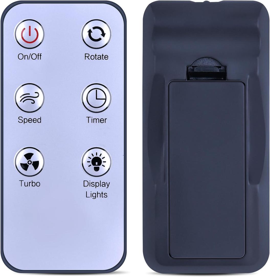 RETROSUN Replacement Remote Control for LivePure Bladeless Indoor/Outdoor Rechargeable Fan LP1700 LP1800 LP1780