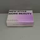 Brown Highlight Short Wavy Wig for Women Lace Hairline Bob Style Synthetic Heat Resistant - Natural Appearance for Everyday Hairstyle 12 Inch