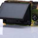 Yisau G7X / G7X Mark II Camera Silicone Case, Ultra Thin Lightweight Rubber Soft Silicone Case Bag Cover for Canon PowerShot G7X / G7X Mark II with Microfiber Cloth - ArmyGreen