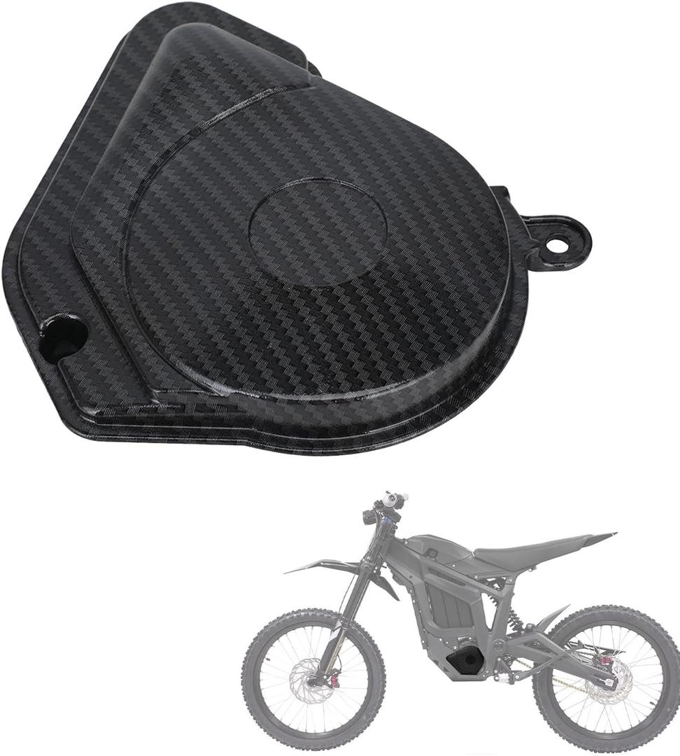 CHANGCHENG Electric Dirt Bike Engine Case Saver Engine Cover Carbon Fiber Pattern for Talaria Sting MX3 MX4 MX5