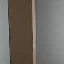 Kemmie 1" Window Treatment Curtain Rod with Cylindrical Cap Finials, Double Drapery Rod Adjustable Length 72-144", Matted Black